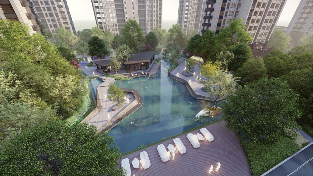 南金城九期项目位于常德鼎城区桃花源路与和尚湖路交汇处