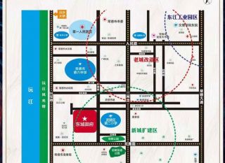 常德武陵区东城御府为您提供该项目区位图欣赏