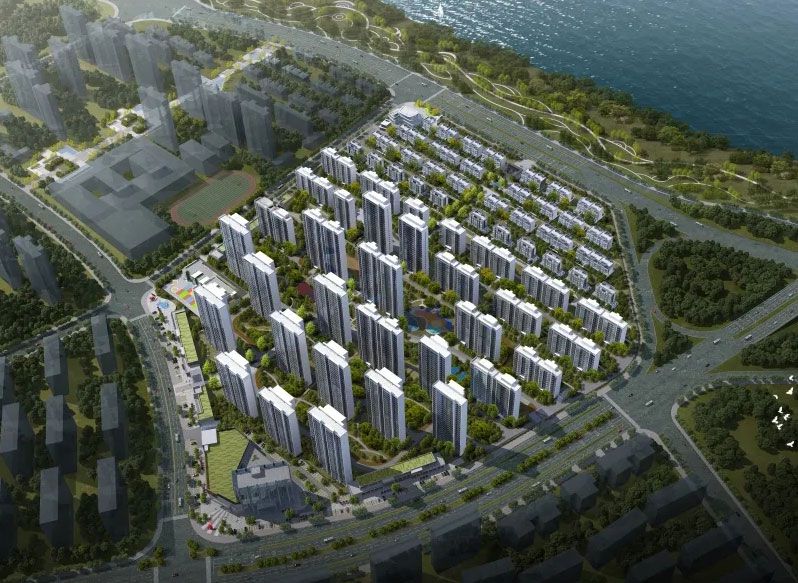 柳玥台项目位于常德&middot;柳叶湖&middot;紫缘路与高丰路交汇处