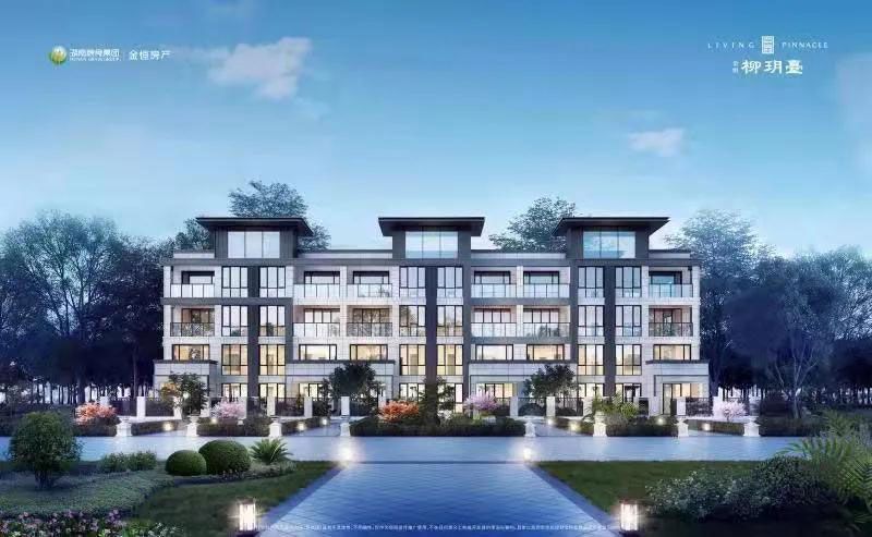 柳玥台项目位于常德&middot;柳叶湖&middot;紫缘路与高丰路交汇处