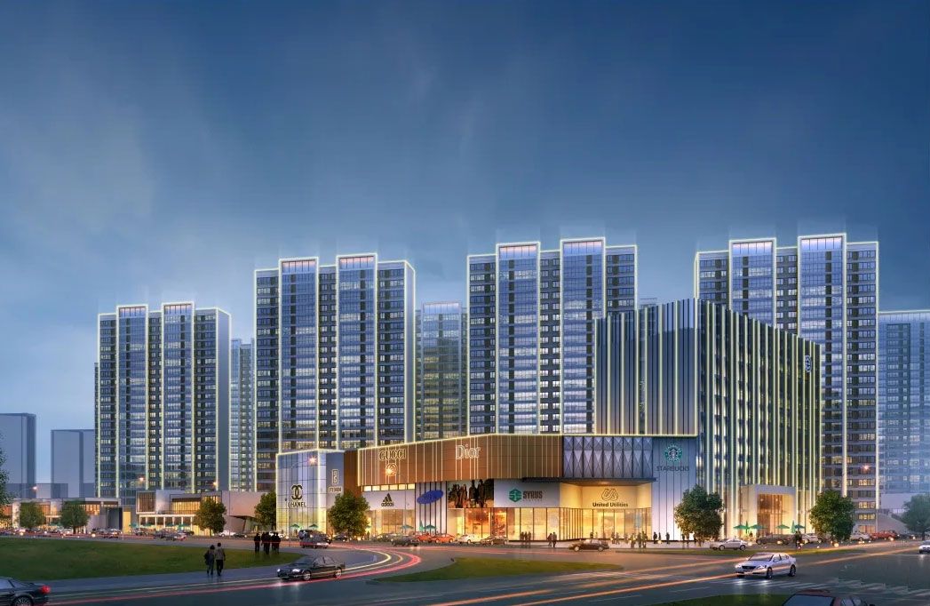 柳玥台项目位于常德&middot;柳叶湖&middot;紫缘路与高丰路交汇处