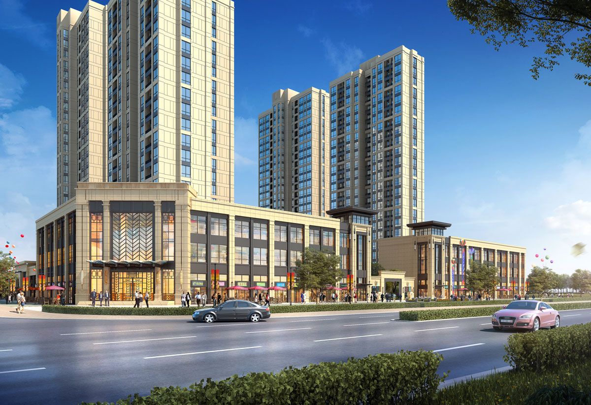 启宏高新城项目位于常德高新区沅澧干道和五岗东路交汇处