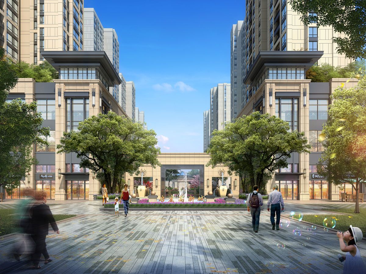 启宏高新城项目位于常德高新区沅澧干道和五岗东路交汇处