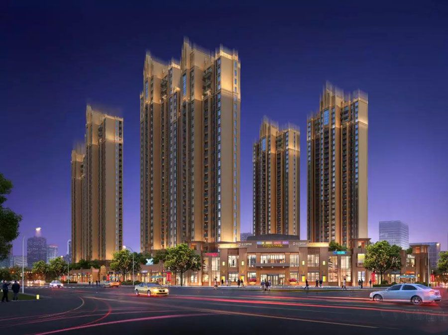 领仕汇项目位于益阳文昌路与金花湖路交汇处