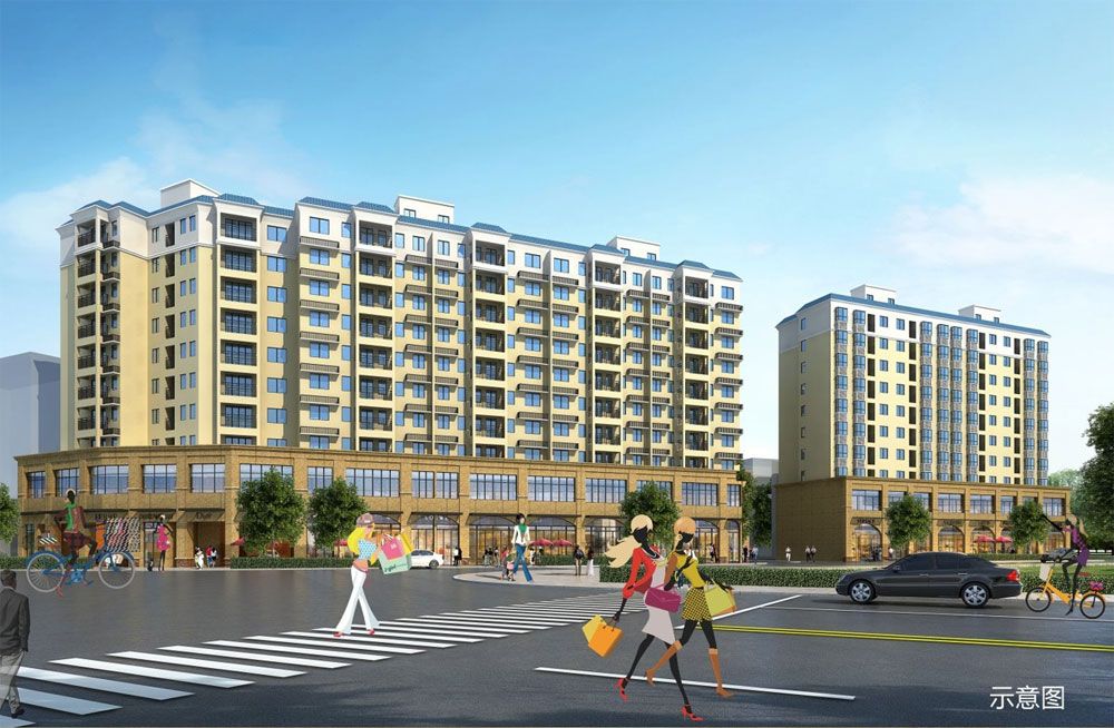 幸福康城项目位于益阳市资阳区幸福渠路与迎春路交汇处