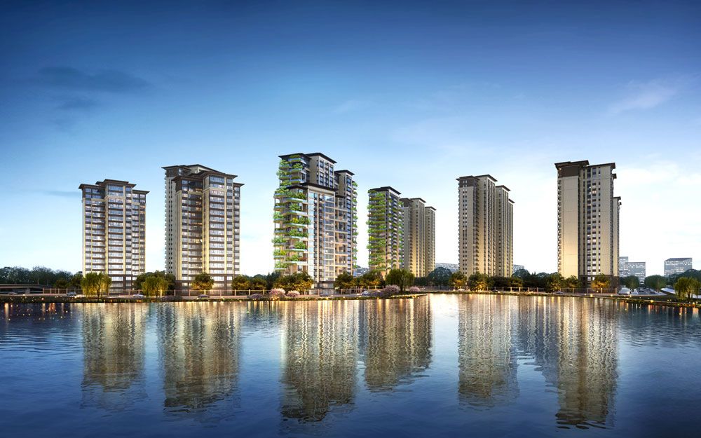 公园世家项目位于沅江蓼叶湖公园北侧