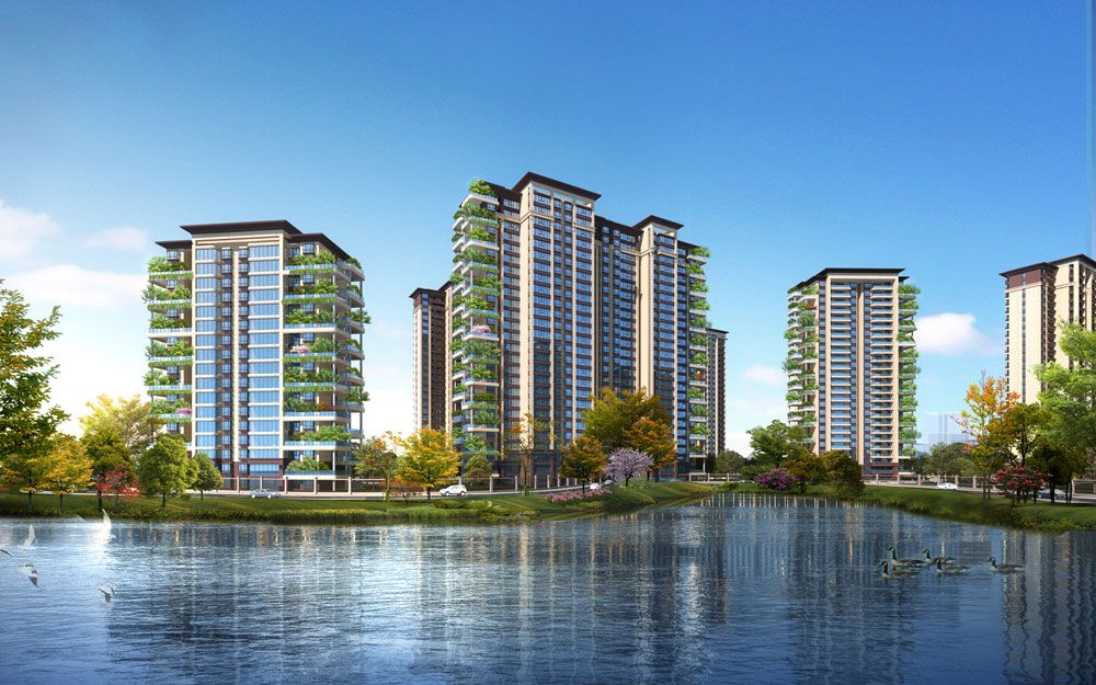 公园世家项目位于沅江蓼叶湖公园北侧