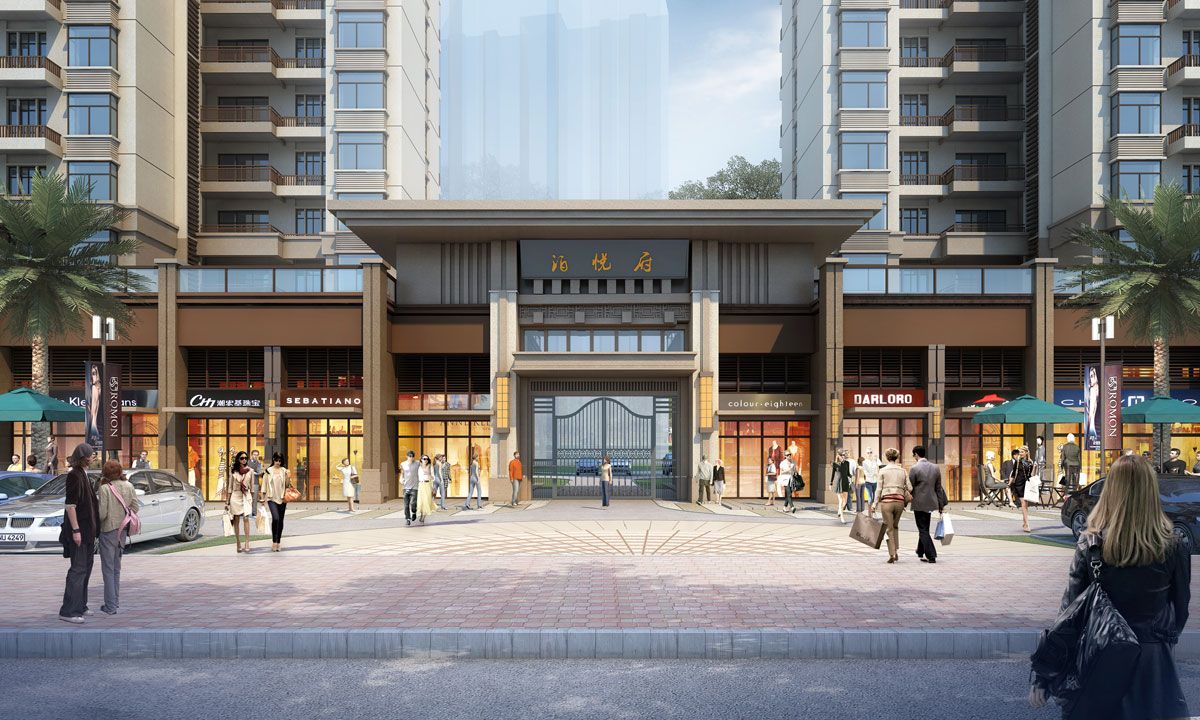 泊悦府项目位于沅江市狮山东路