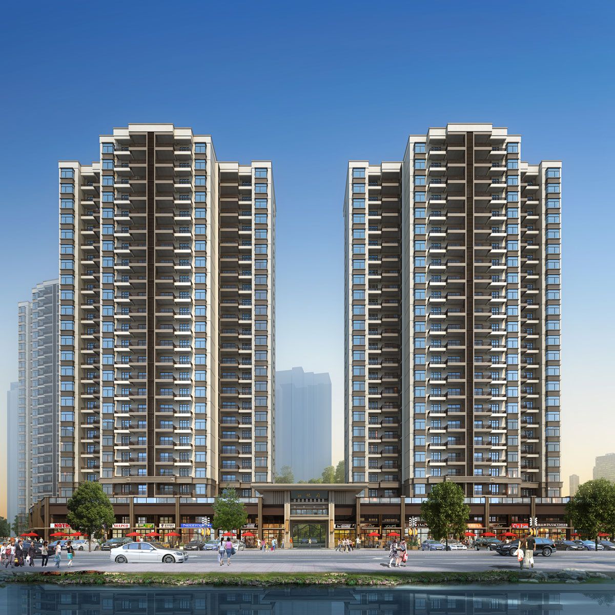 泊悦府项目位于沅江市狮山东路