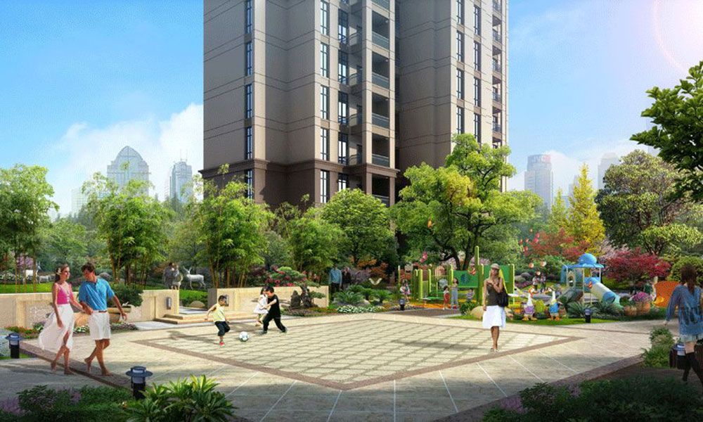 金沙丽湾项目位于沅江市白沙大道旁（新国土局斜对面）