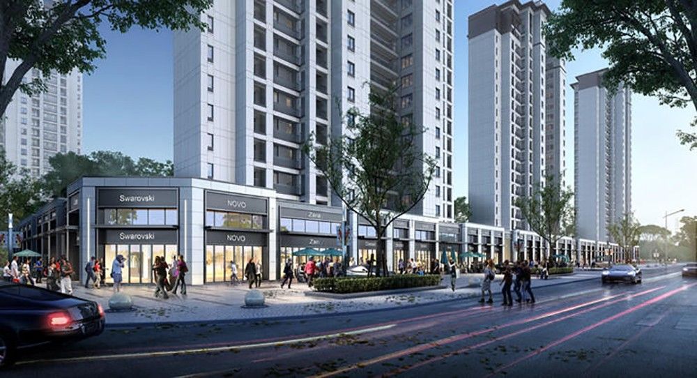 中梁拾光学府项目位于桃花江大道与金凤路交汇处