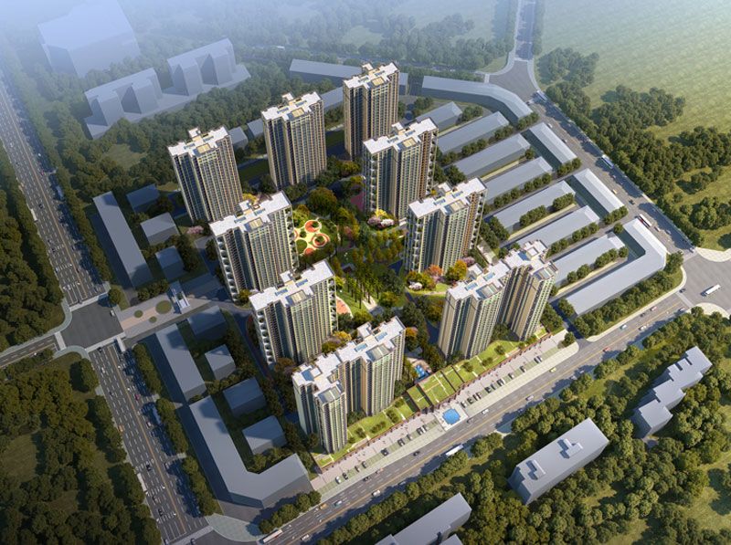 谷山壹品项目位于桃江金盆南路玉潭学校正对面