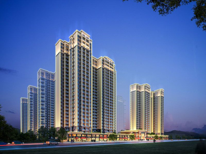 谷山壹品项目位于桃江金盆南路玉潭学校正对面