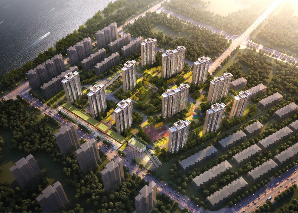 诚信御景园项目位于桃江县牛潭河大桥往南300米