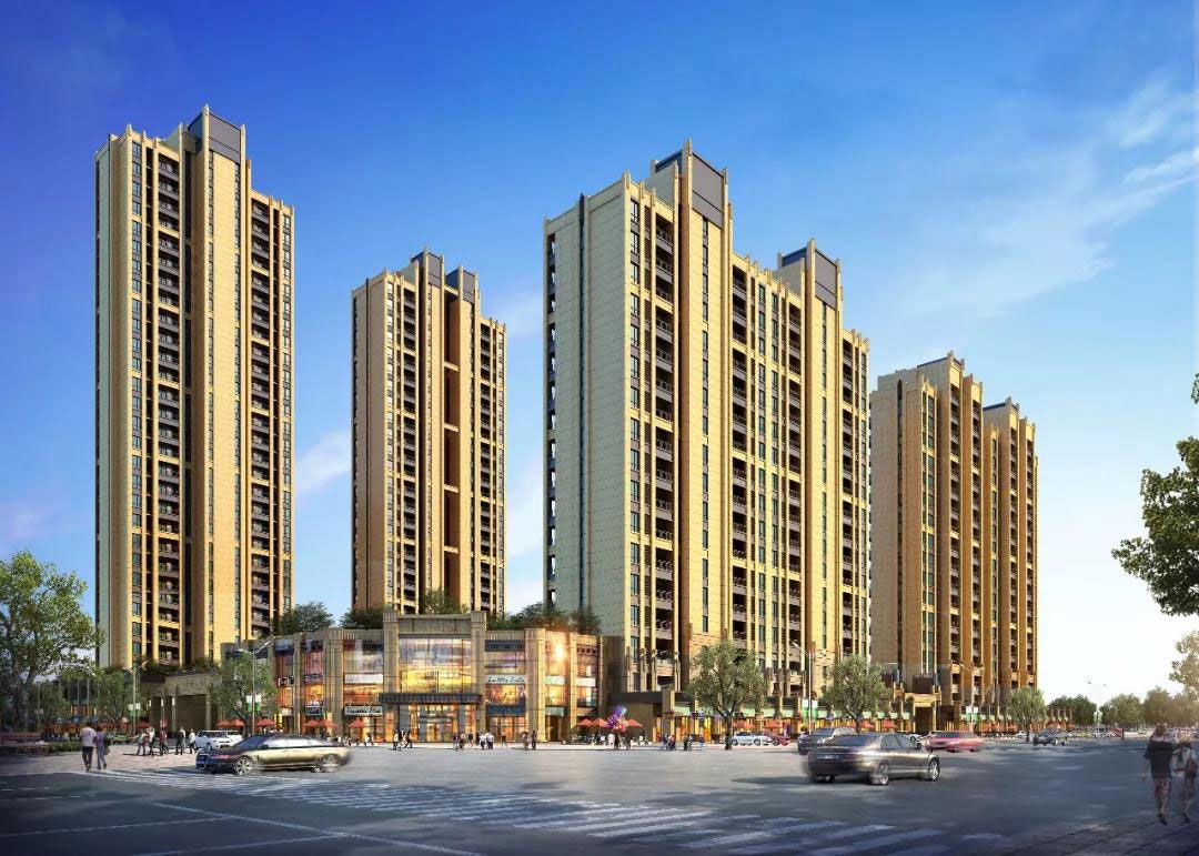 金峪中央公馆项目位于桃江县政府休闲广场南侧