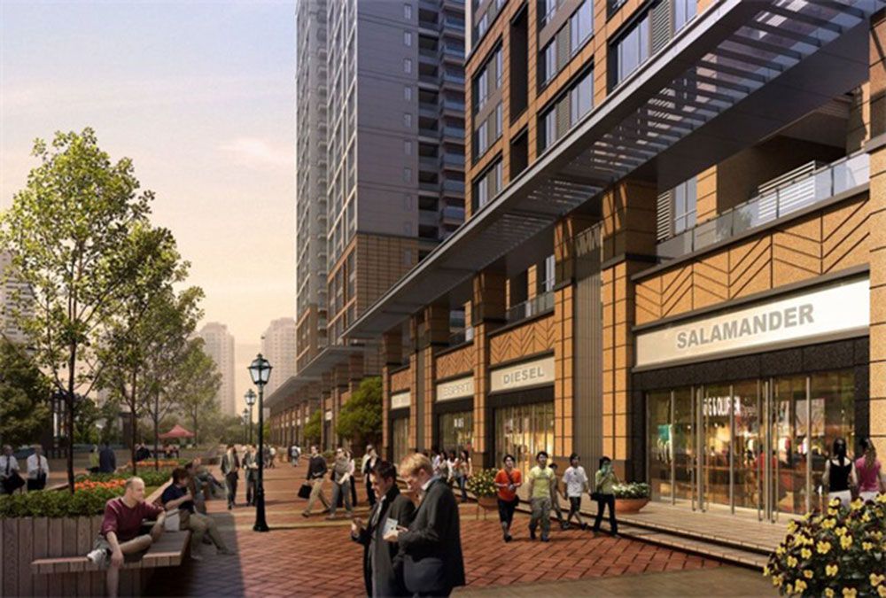 亿都南洲府项目位于南县德昌公园西门正对面（九都山路）