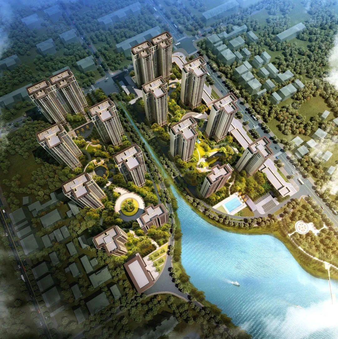 公园世家项目位于南县鸿雁湖公园北侧