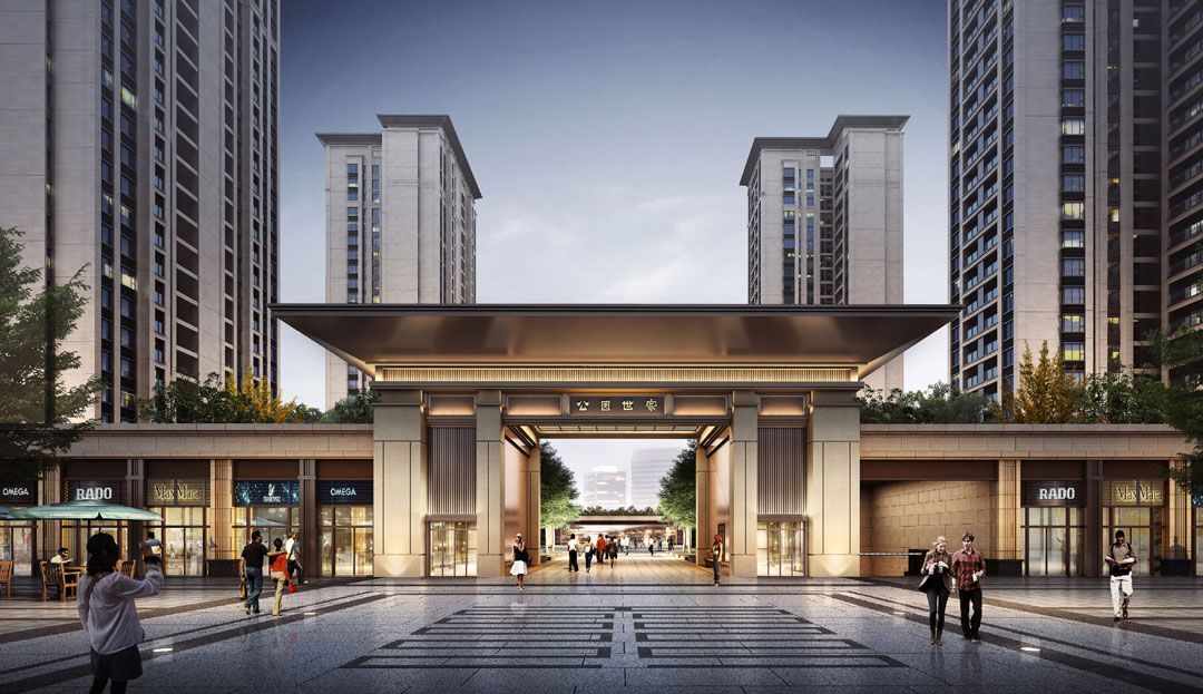 公园世家项目位于南县鸿雁湖公园北侧