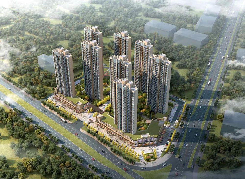 中苑风华项目位于迎宾东路与蓉园路交汇处