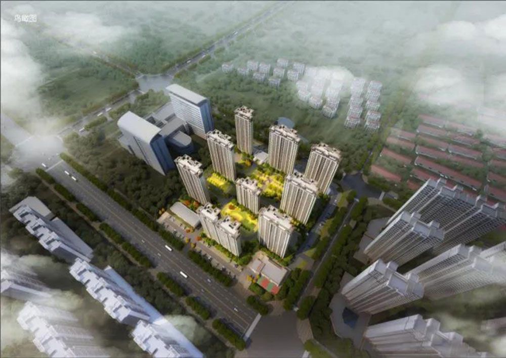 中梁壹号院项目位于益阳市梓山湖团圆南路与晓园路交汇处