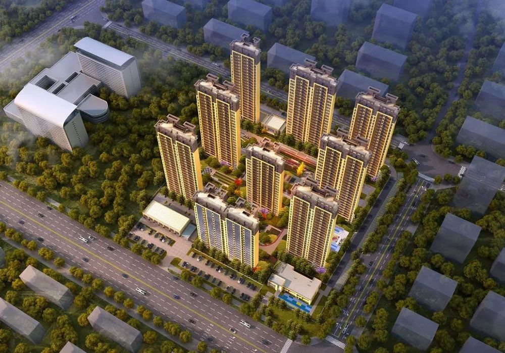 中梁壹号院项目位于益阳市梓山湖团圆南路与晓园路交汇处