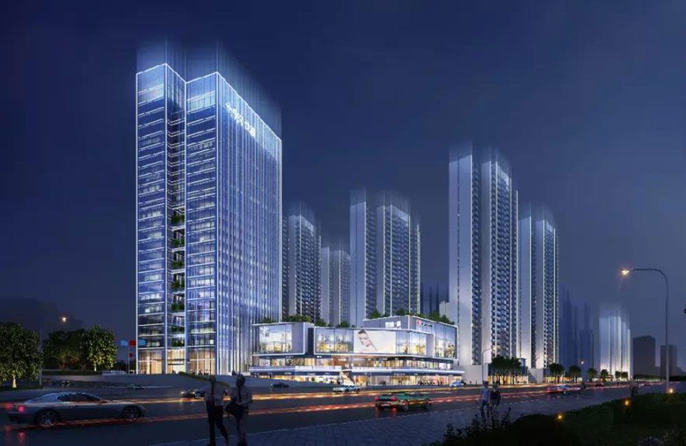 中交世通新城项目位于赫山区迎宾东路与蓉园路交汇处