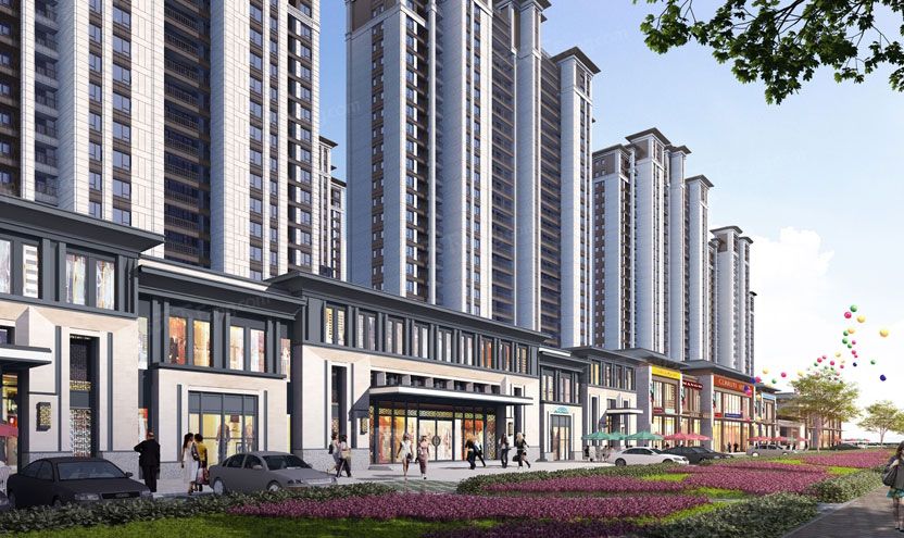 中央御府项目位于益阳市迎宾东路市民文化中心南侧