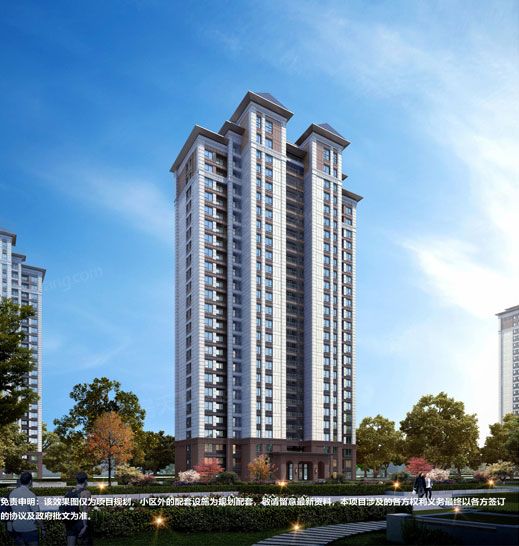 中央御府项目位于益阳市迎宾东路市民文化中心南侧