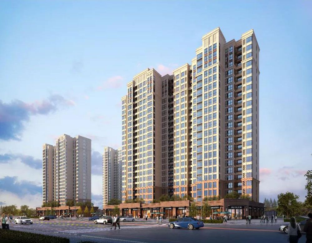 益登华庭项目位于益阳市赫山区进港公路与S308交汇处西北角