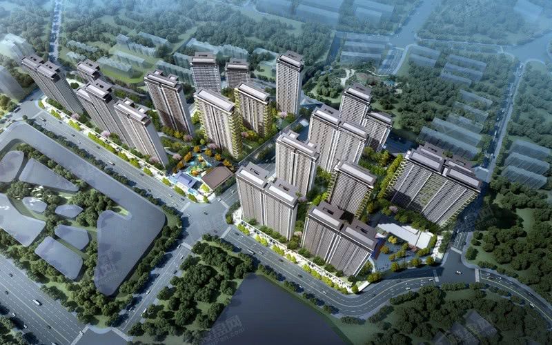 建发央著项目位于益阳大道万达广场北侧