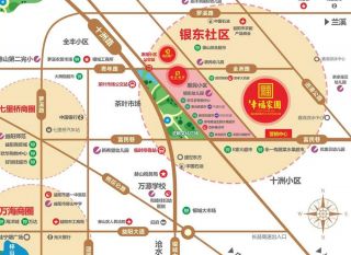 益阳赫山区盛益幸福家园为您提供该项目区位图欣赏