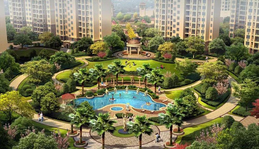 奥地利春天项目位于益阳赫山区梓山东路与桃花仑路交汇处东侧