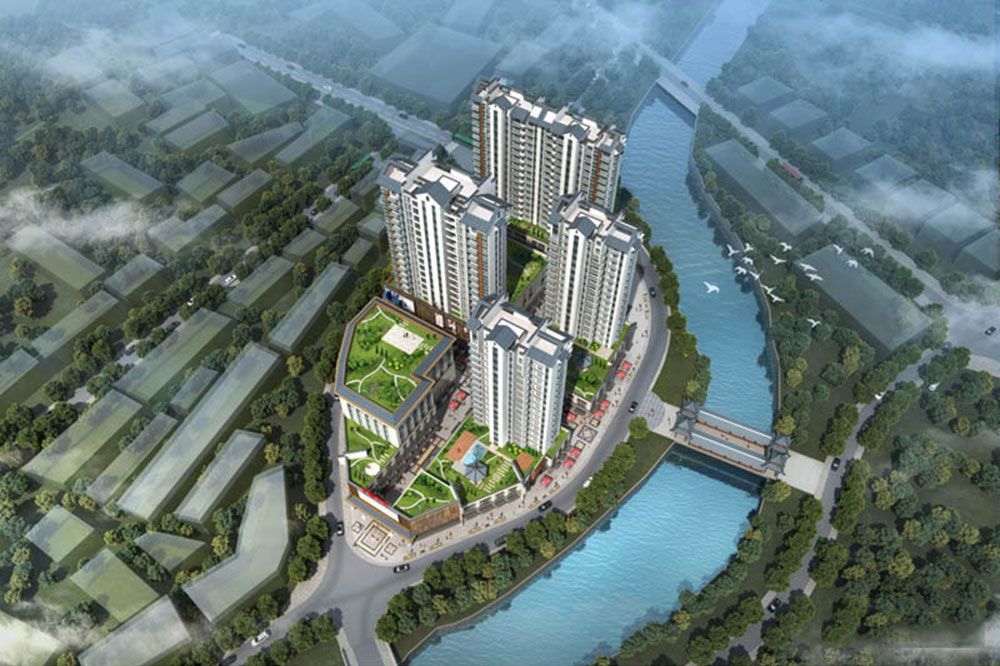 兰溪中心项目位于益阳市赫山区兰溪镇枫林桥旁