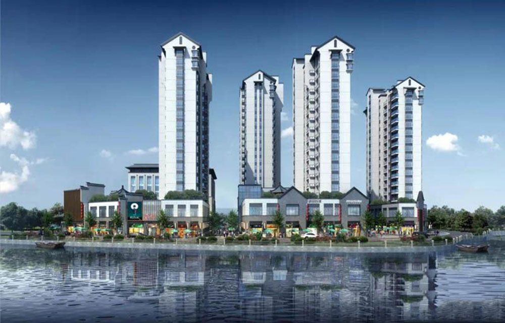 兰溪中心项目位于益阳市赫山区兰溪镇枫林桥旁