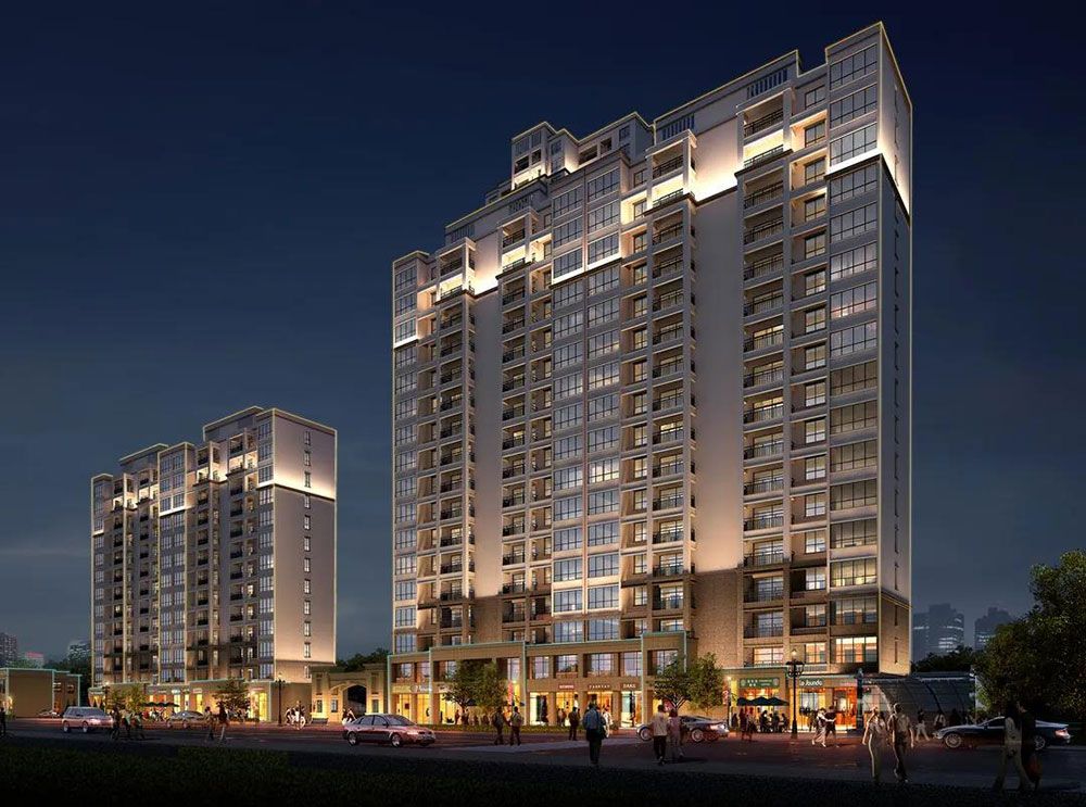 金广明珠项目位于益阳市赫山区罗溪路与青年东路交汇处