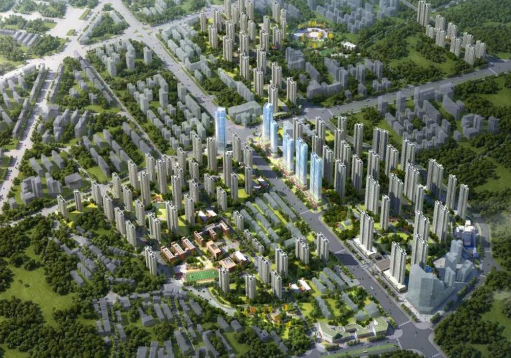 建工城城市之光项目位于湖南省益阳市益阳大道东