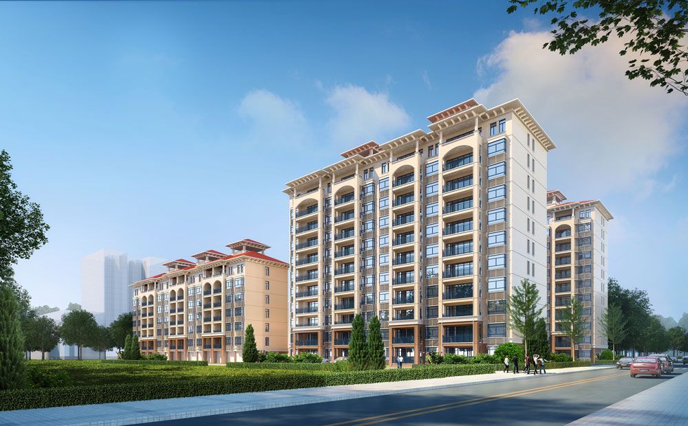 玉兰华府项目位于益阳市赫山区董家路（公务员小区西侧）