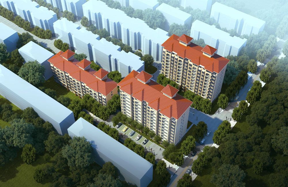 玉兰华府项目位于益阳市赫山区董家路（公务员小区西侧）