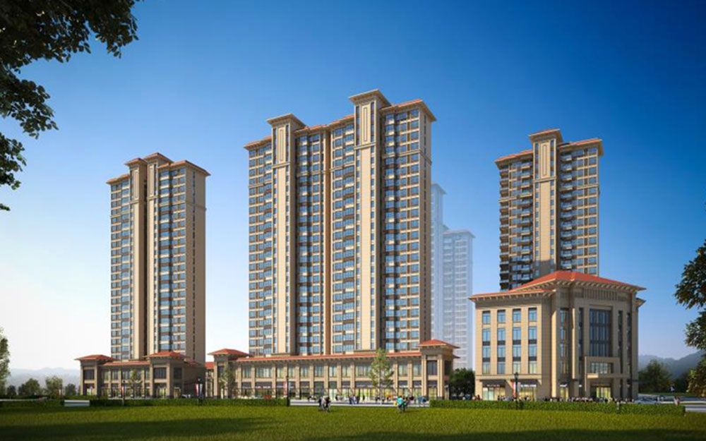 缇香名苑二期项目位于赫山区朝阳国际实验学校对面