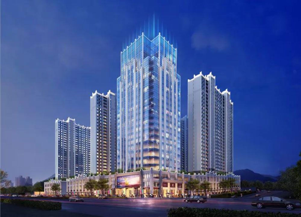 高新活力城项目位于益阳市团圆南路与仙峰仑路交汇处（梓山湖学校旁）