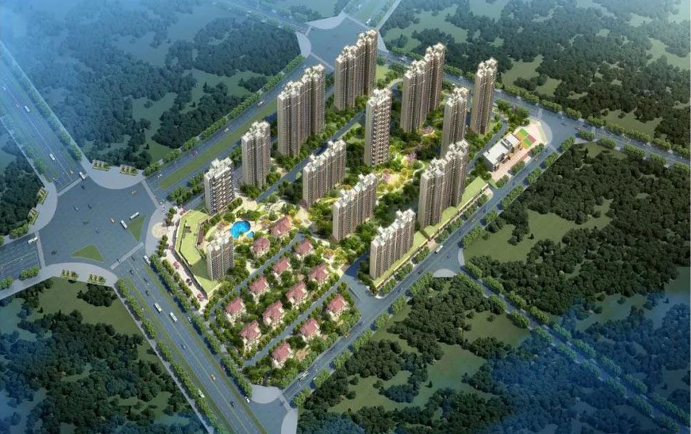 东城首府项目位于益阳市赫山区梓山东路与蓉园路交汇处（赫山林业局对面）