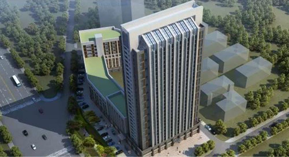 涌创天悦项目位于益阳大道与龙洲路交汇处（保利中央公馆正对面）