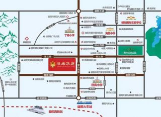 益阳赫山区恒丰华庭为您提供该项目区位图欣赏
