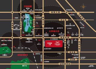 益阳高新区文苑凌云为您提供该项目区位图欣赏