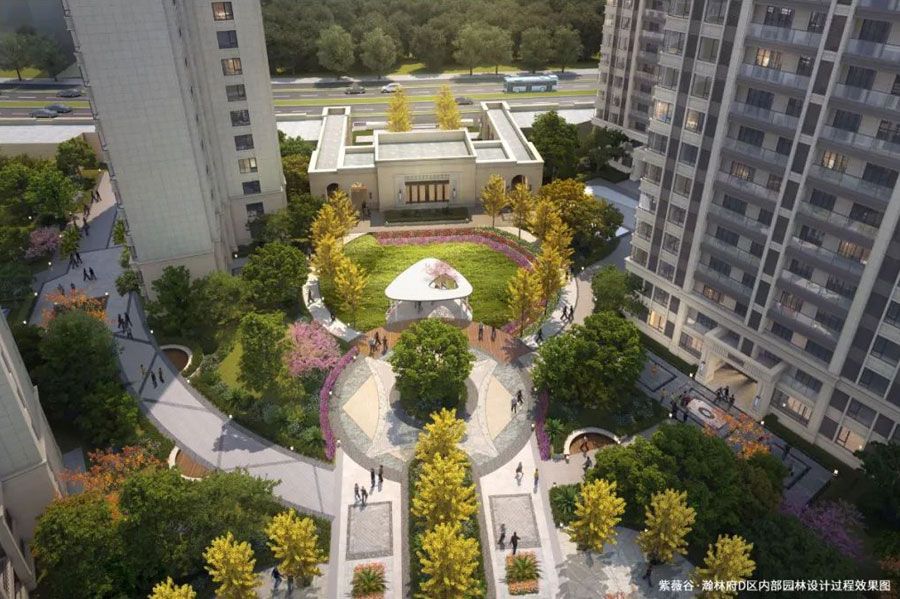 紫薇谷项目位于安化县吉祥大道与紫薇路交汇处