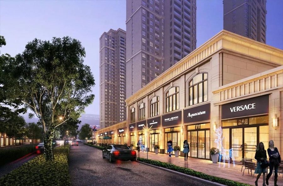 紫薇谷项目位于安化县吉祥大道与紫薇路交汇处