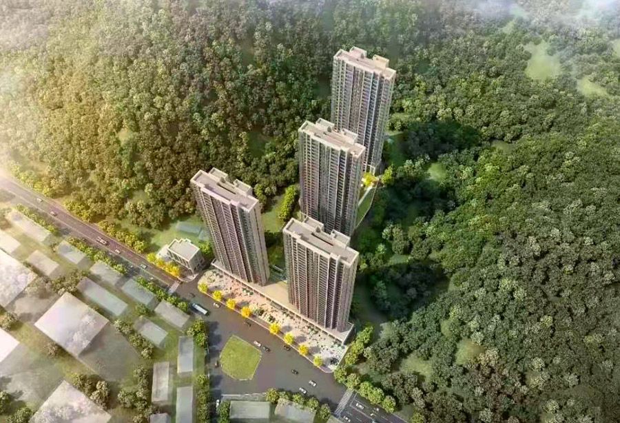 梅山御龙湾项目位于安化县东坪镇东出口汽车东站对面