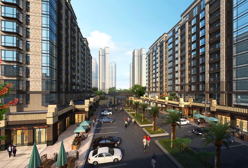 大汉云龙王府项目位于岳阳市云溪区城南新区(第四人民医院东侧)