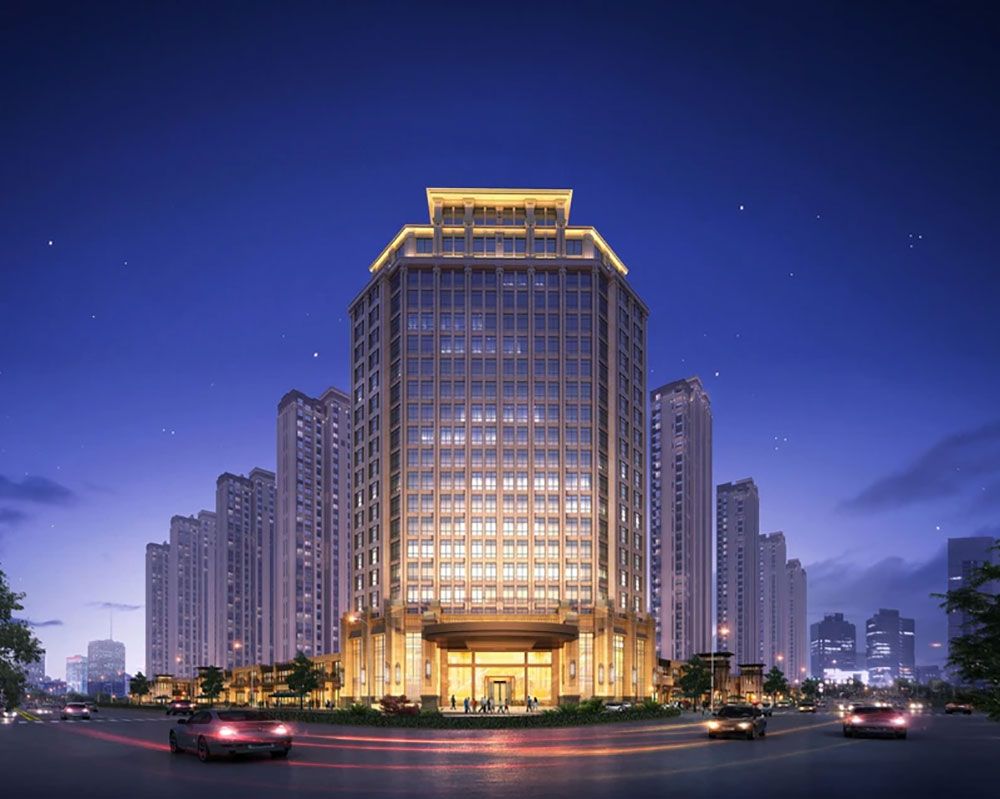 荣湖城项目位于岳阳县长丰路与富荣路交汇处东南角