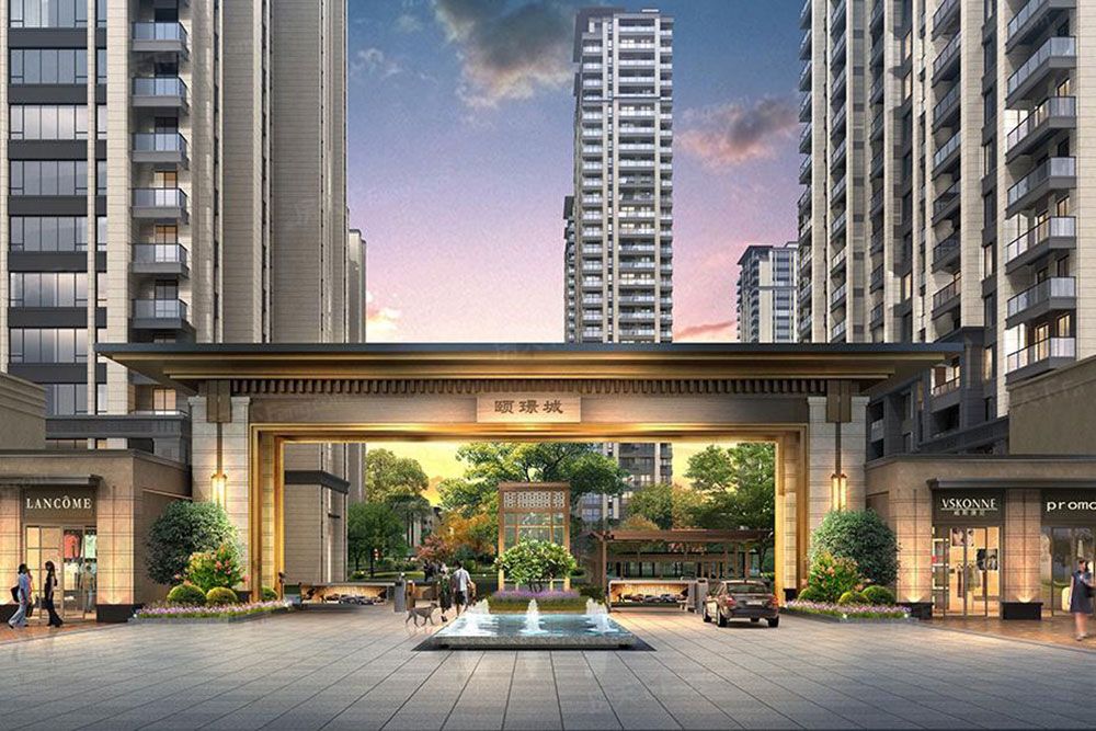 江河颐璟城项目位于南湖新区湖滨大道与岳雅路交汇处